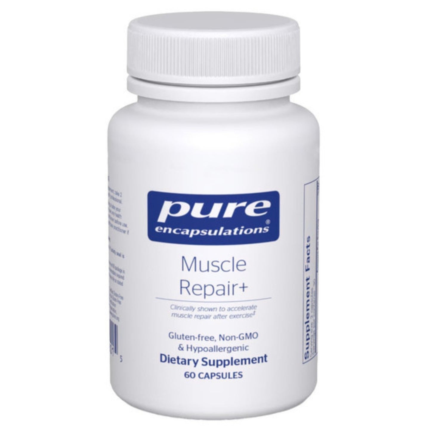 Pure Encapsulations, Muscle Repair+, 60 Capsules UPC 766298026015 | HiLife Vitamins