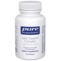 Pure Encapsulations, Lipid Support Complex, 60 Capsules UPC 766298026077 | HiLife Vitamins