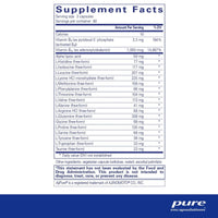 Pure Encapsulations, Amino-NR, 180 Capsules UPC 766298124315 | Hilife Vitamins