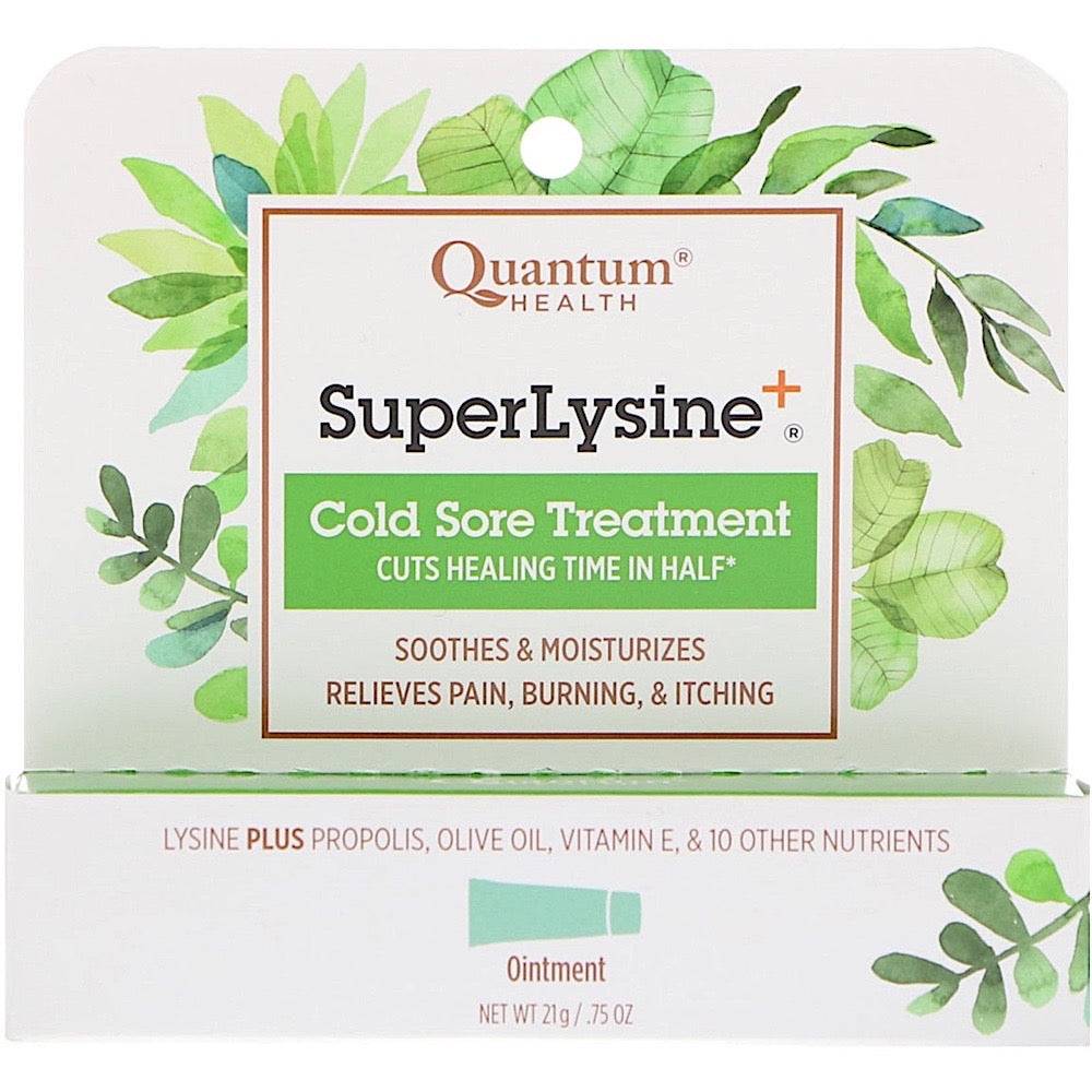 Quantum, Super Lysine+ Cream, 0.75 Oz UPC 046985103008 | Hilife Vitamins
