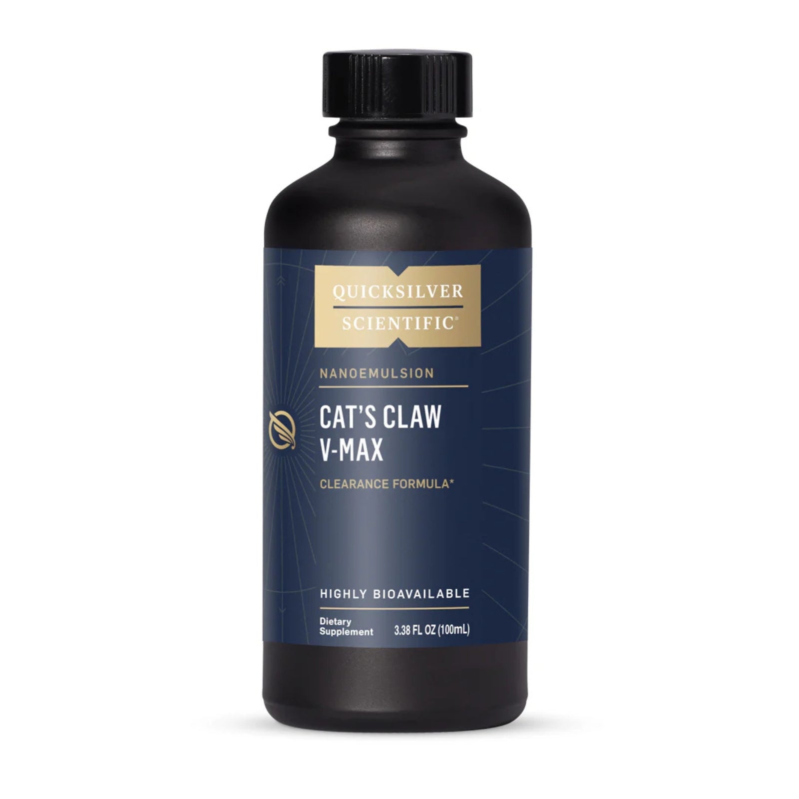 Quicksilver Scientific, Cat’s Claw V-Max, 3.38 fl oz UPC 810147500543 | HiLife Vitamins