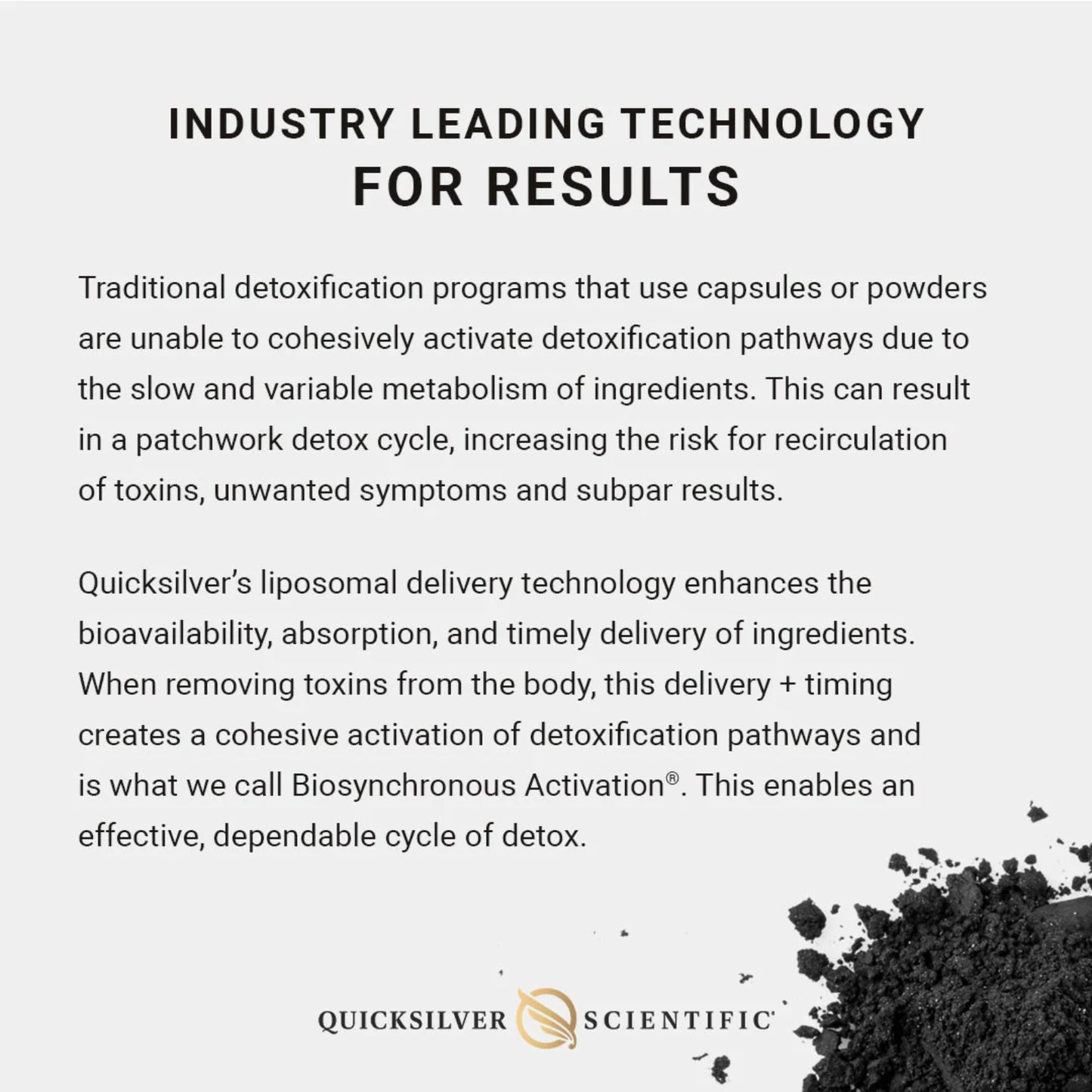 Quicksilver Scientific, Advanced PushCatch® Detox System UPC 793888078611 | HiLife Vitamins
