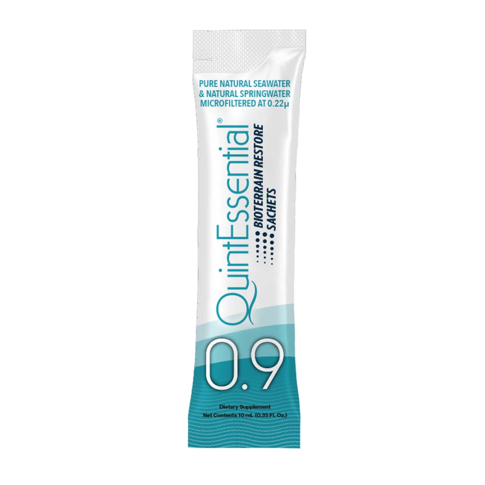Quicksilver Scientific, QuintEssential® 0.9, 1 Single Serving Sachet 10 mL (0.33 fl oz) UPC 793888085916 | HiLife Vitamins