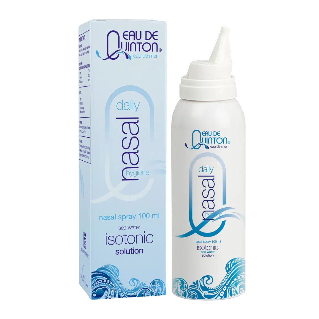 Quicksilver Scientific, Quinton Daily Nasal Hygiene, Isotonic, 3.38 FL OZ (100mL) UPC 810147500062 | HiLife Vitamins