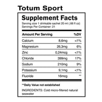Quicksilver Scientific, Quinton® Totum Sport, 21 Sackets of 20 mL UPC 810147500130 | Hilife Vitamins