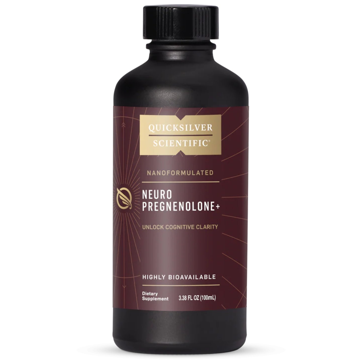 Quicksilver Scientific, Neuro Pregnenolone+, 3.38 FL OZ (100mL) UPC 810147501229 | HiLife Vitamins