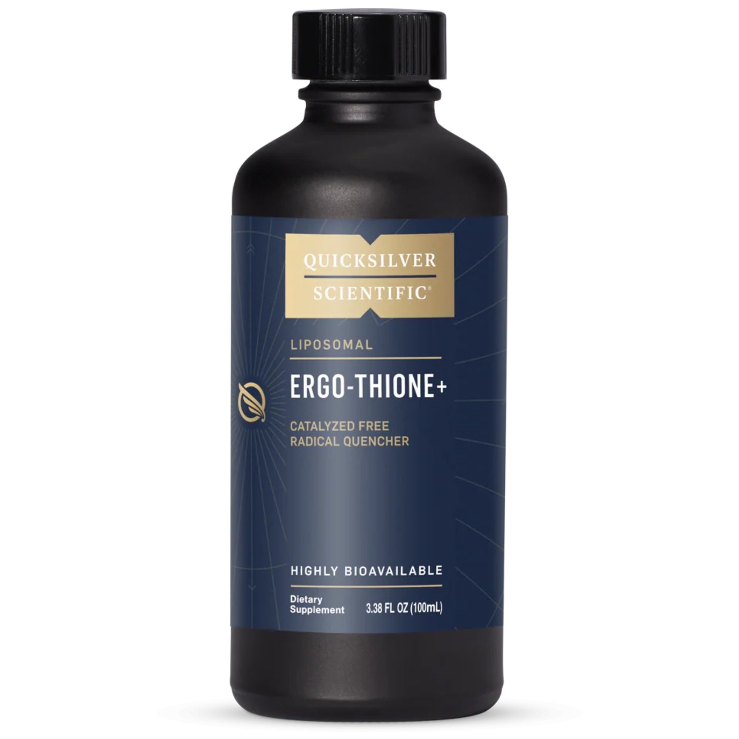 Quicksilver Scientific, Ergo-Thione+, 3.38 FL OZ (100mL) UPC 810147501236 | HiLife Vitamins