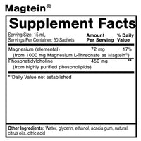 Quicksilver Scientific, Magtein Sachets (Box of 30), 15mL each UPC 810147501281 | HiLife Vitamins