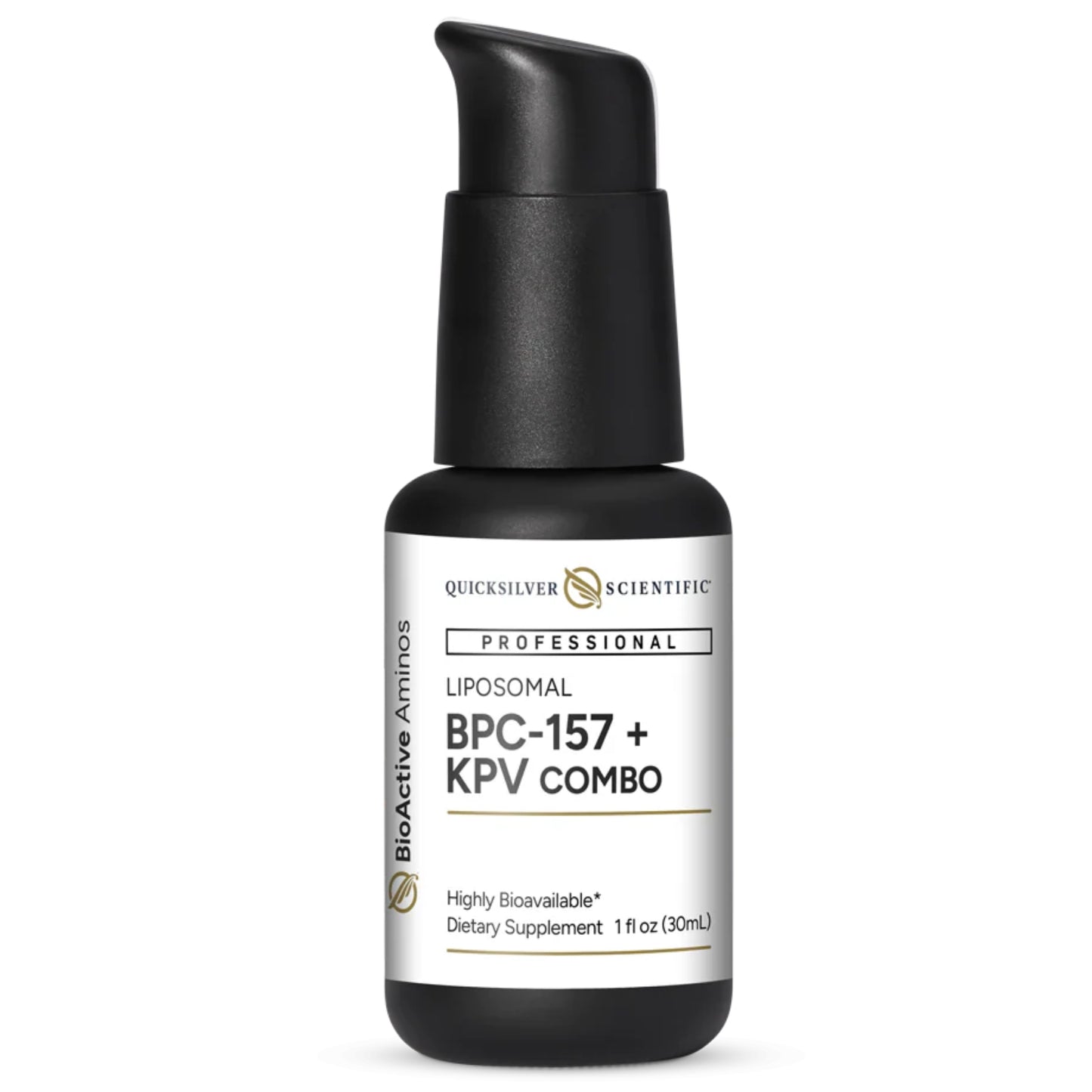 Quicksilver Scientific, Liposomal BPC-157+KPV, 1 fl oz (30mL) UPC 810147501311 | HiLife Vitamins