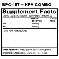 Quicksilver Scientific, Liposomal BPC-157+KPV, 1 fl oz (30mL) UPC 810147501311 | HiLife Vitamins