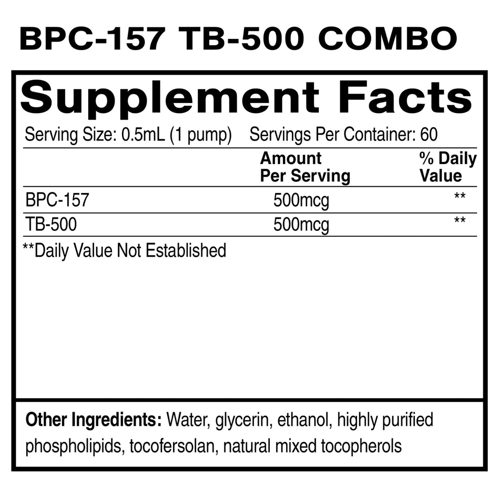 Quicksilver Scientific, Liposomal BPC-157+TB-500, 1 fl oz (30mL) | HiLife  Vitamins