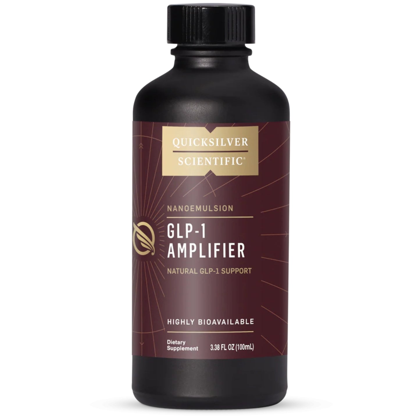 Quicksilver Scientific, GLP-1 Amplifier, 3.38 FL OZ (100mL) UPC 810147501342 | HiLife Vitamins