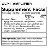 Quicksilver Scientific, GLP-1 Amplifier, 3.38 FL OZ (100mL) UPC 810147501342 | HiLife Vitamins