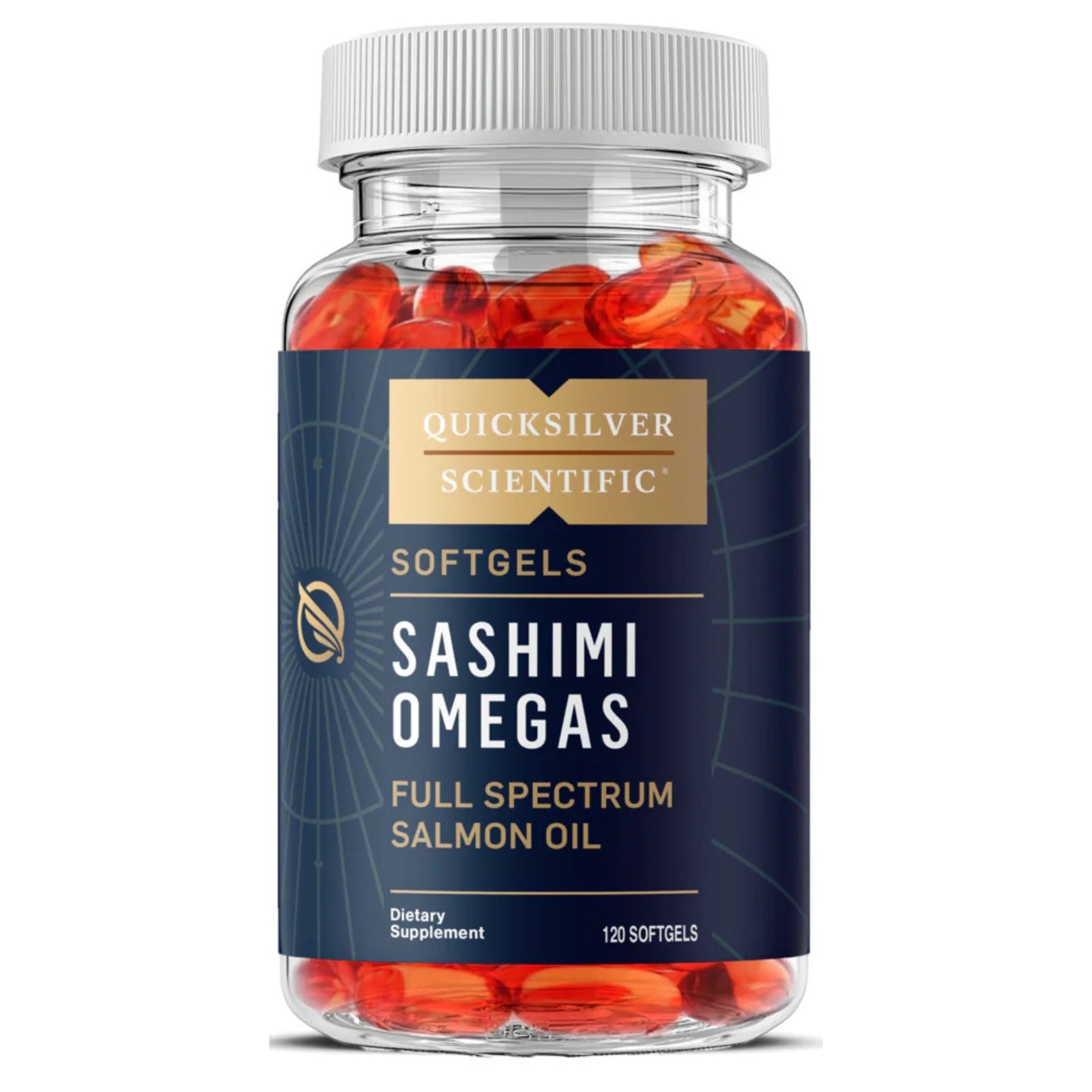 Quicksilver Scientific, Sashimi Omegas, 120 Softgels UPC 810147501595 | Hilife Vitamins