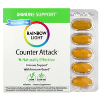 Rainbow Light, Counter Attack®, 30 Tablets UPC 021888116010 | HiLife Vitamins