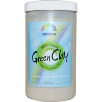 RAINBOW RESEARCH, French Green Clay Powder, 32 OUNCE UPC 000518100117 | Hilife Vitamins