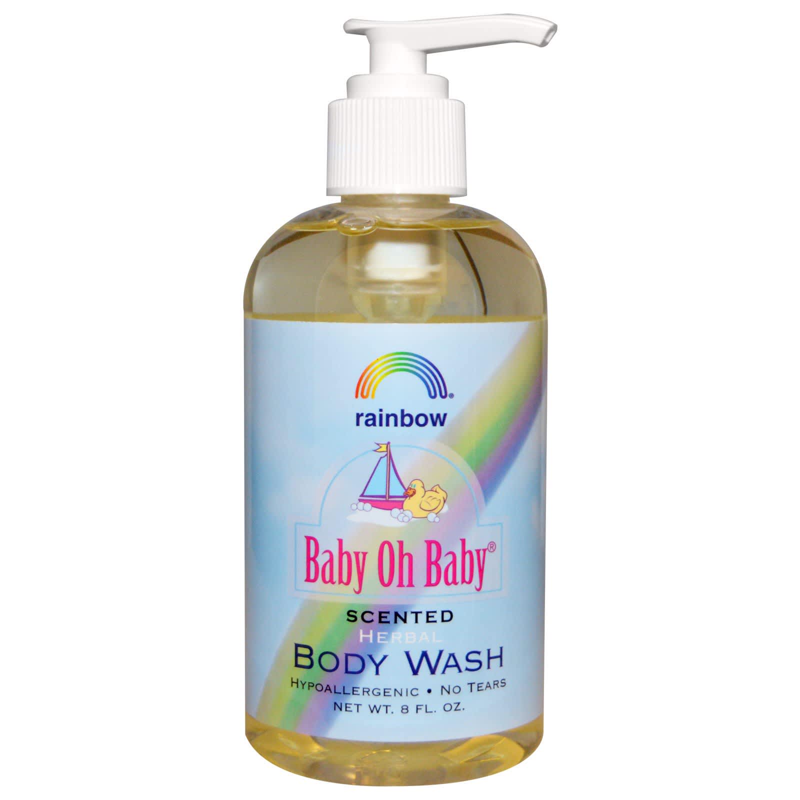 Rainbow Research, Baby Body Wash Scented, 8 Oz UPC 000518200053 | Hilife Vitamins
