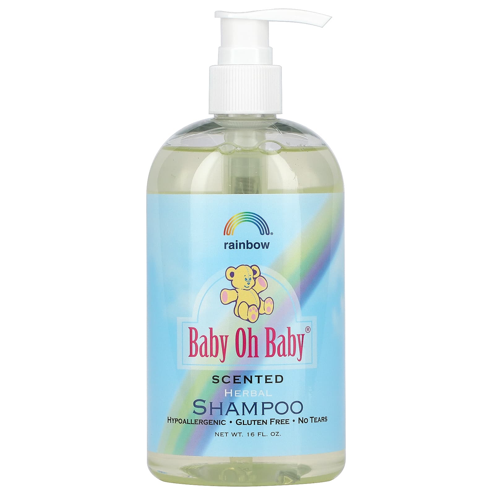 Rainbow Research, Baby Shampoo Scented, 16 Oz UPC 000518200145 | HiLife Vitamins