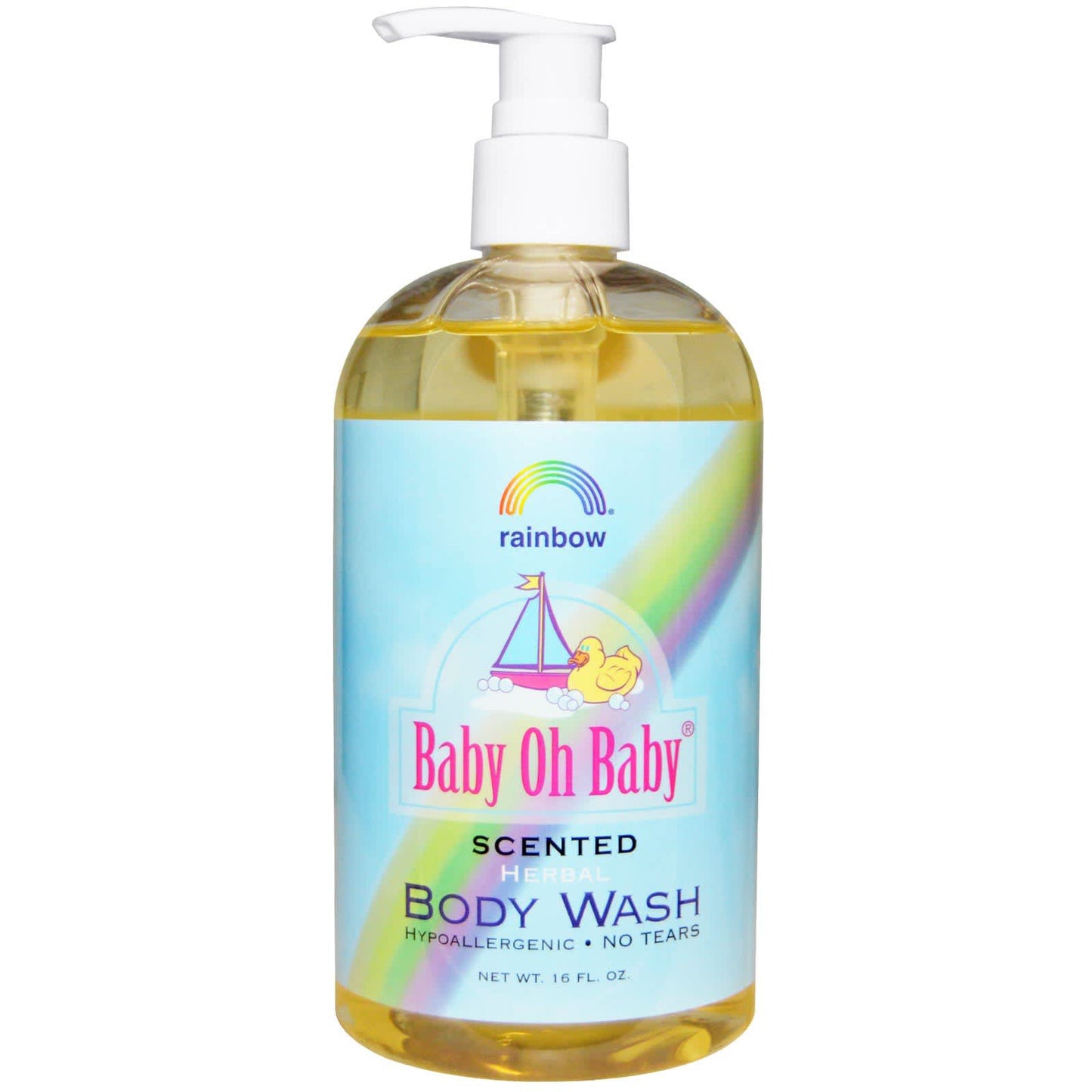 Rainbow Research, Baby Body Wash Scented, 16 Oz UPC 000518200152 | Hilife Vitamins