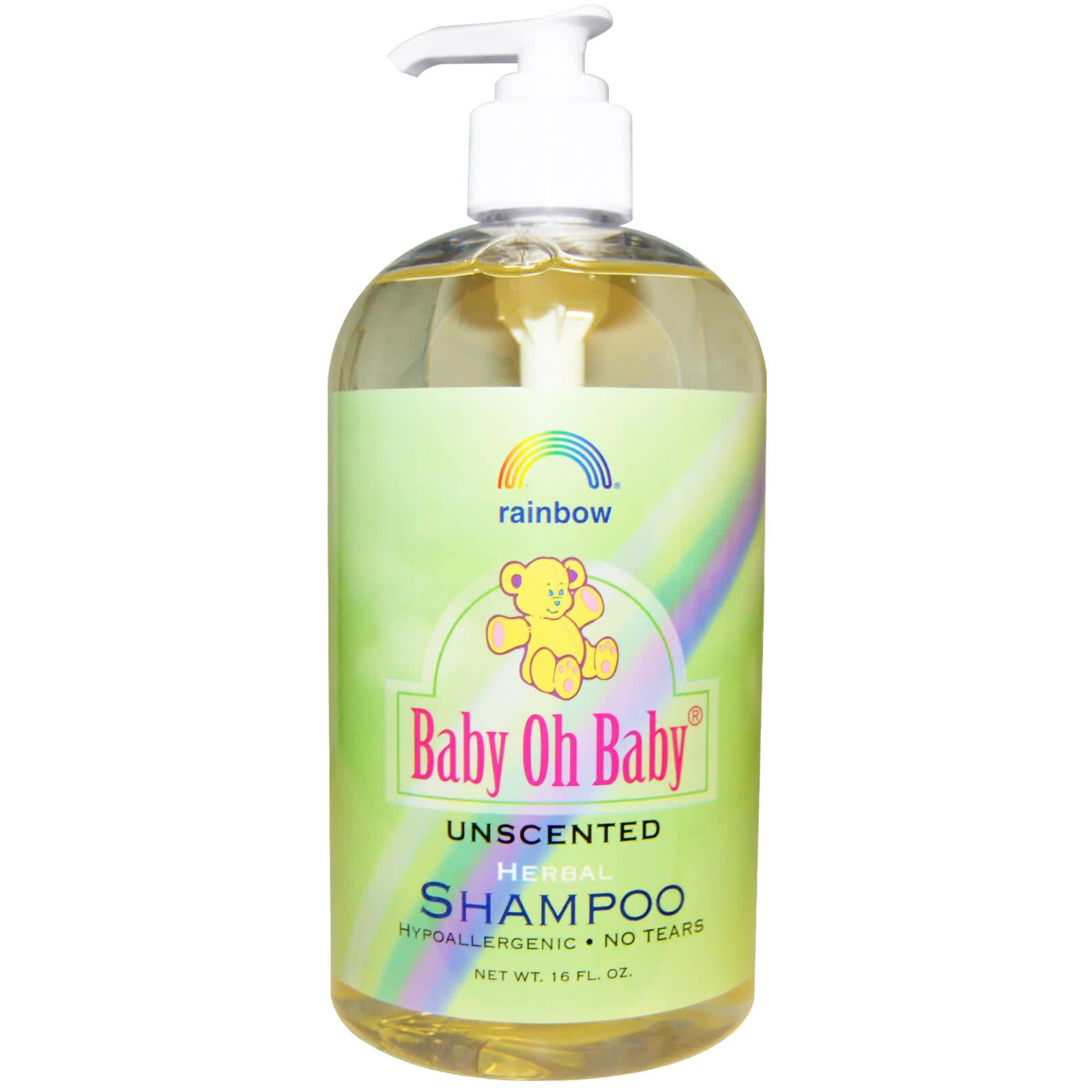 Rainbow Research, Baby Shampoo Unscented, 16 Oz UPC 000518200169 | Hilife Vitamins