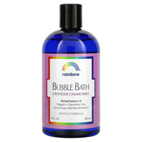 Rainbow Research, Bubble Bath, Lavender Chamomile, 12 fl oz (360 ml) UPC 000518300098 | Hilife Vitamins