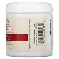 Rainbow Research, Mahogany Henna, 4 Oz UPC 000518400071 | Hilife Vitamins