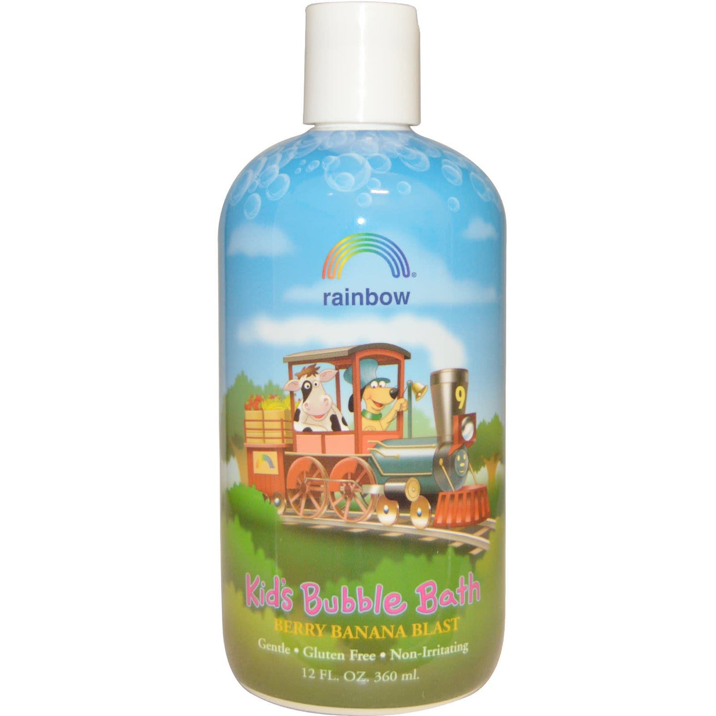 Rainbow Research, Kids Bubble Bath Berry Banana, 12 Oz UPC 000518600082 | HiLife Vitamins