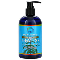 Rainbow Research, Henna & Biotin Herbal Shampoo, For Normal or Color Treated Hair, 12 fl oz (360 ml) UPC 000518800017