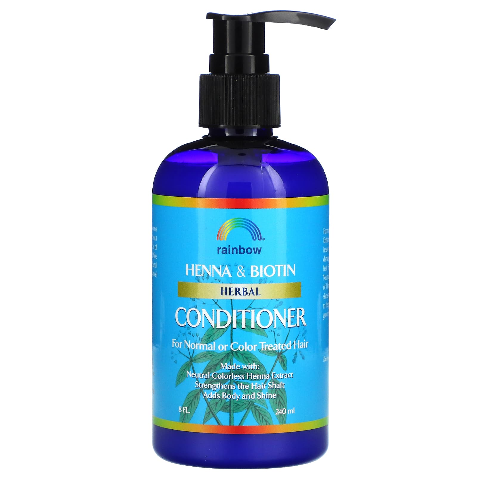 Rainbow Research, Henna Conditioner, 8 Oz UPC 000518800079 | Hilife Vitamins