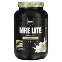 Redcon1, MRE Lite, Whole Food Protein, Vanilla Milkshake, 2.08 lbs (945 g) UPC 810044570908 | HiLife Vitamins