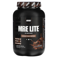 Redcon1, MRE Lite, Whole Food Protein, Fudge Brownie, 2.15 lbs (975 g) UPC 810044570915 | HiLife Vitamins
