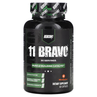 Redcon1, 11 Bravo, Muscle Building Catalyst, 60 Capsules UPC 810044571202 | HiLife Vitamins