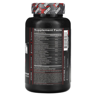 Redcon1, C-Burn, Extreme Fat Burner, 90 Capsules UPC 810044575866 | HiLife Vitamins