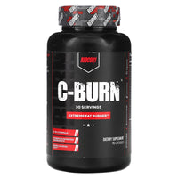 Redcon1, C-Burn, Extreme Fat Burner, 90 Capsules - 810044575866 | Hilife Vitamins