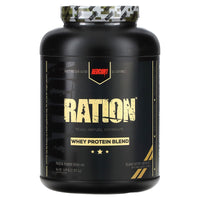 Redcon1, Ration, Whey Protein Blend, Peanut Butter Chocolate, 5.09 lbs (2, 5.09 lbs (2,307.5 g) UPC 850004759554 | HiLife Vitamins