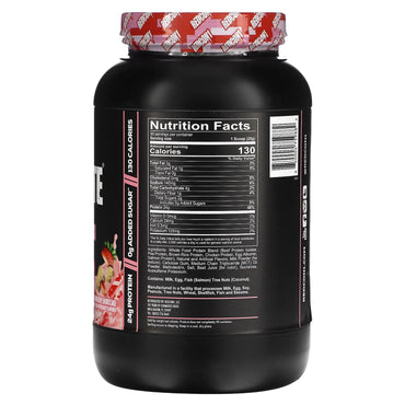 Redcon1, MRE Lite, Whole Food Protein, Strawberry Shortcake, 1.92 lb (870 g) UPC 850004759882 | HiLife Vitamins