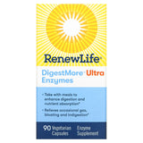 Renew Life, DigestMore Ultra Enzymes, 90 Vegetarian Capsules - 631257120700 | Hilife Vitamins