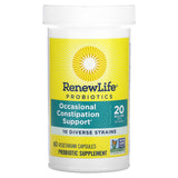 Renew Life, Occasional Constipation Support, 60 Vegetarian Capsules