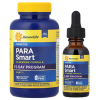 Renew Life, ParaSmart™ Cleansing Formula, 15-Day Program, 90 Vegetarian Capsules UPC 631257320902 | HiLife Vitamins