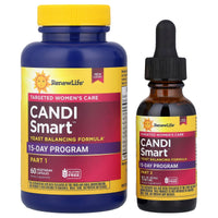 Renew Life, CandiSmart™, 15-Day Program, 60 Vegetarian Capsules UPC 631257355553 | HiLife Vitamins