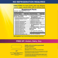 Renew Life, Ultimate Flora Women's 50+ Probiotic, 70 Billion CFU, 30 Delayed Release Vegan Capsules UPC 850068583287 | HiLife Vitamins