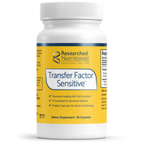 Researched Nutritionals, Transfer Factor Sensitive™, 60 Capsules UPC 893295002152 | HiLife Vitamins
