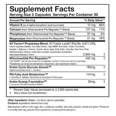 Researched Nutritionals, ATP Fuel®, 150 Capsules UPC 893295002220 | HiLife Vitamins
