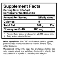 Researched Nutritionals, CoQ10 Power™, 60 Softgels UPC 893295002381 | HiLife Vitamins
