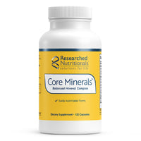 Researched Nutritionals, Core Minerals™, 120 Capsules UPC 893295002428 | HiLife Vitamins