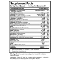 Researched Nutritionals, Physician’s Daily™ Multivitamin + D3, 60 Capsules UPC 893295002435 | HiLife Vitamins