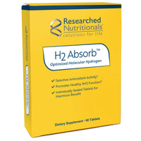 Researched Nutritionals, H2 Absorb™, 60 Tablets UPC 893295002466 | HiLife Vitamins