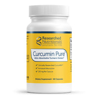 Researched Nutritionals, Curcumin Pure™, 60 Capsules UPC 893295002503 | HiLife Vitamins