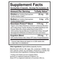 Researched Nutritionals, BDNF Essentials™, 120 Capsules UPC 893295002558 | HiLife Vitamins