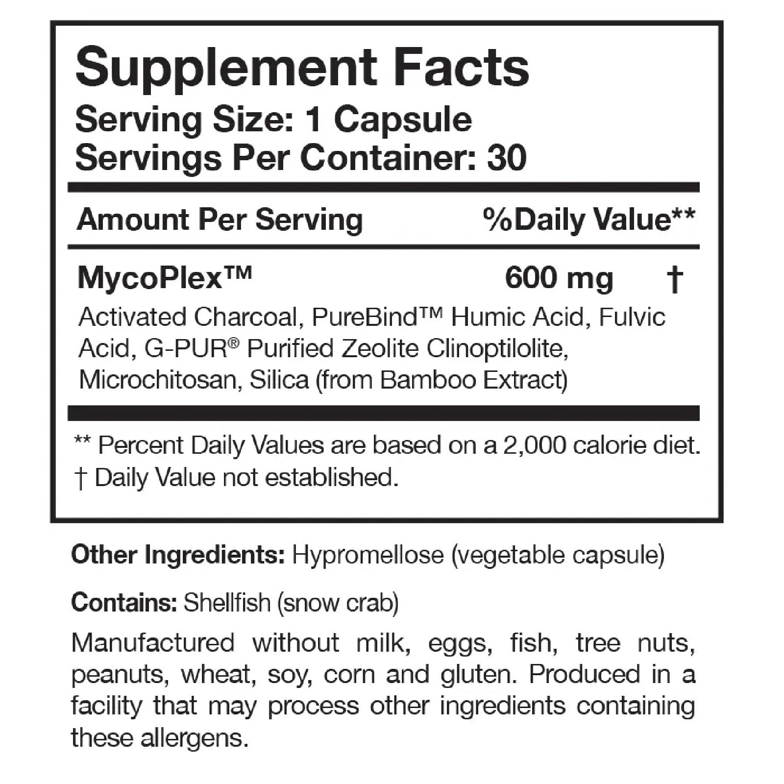 Researched Nutritionals, MycoPul™, 30 Capsules UPC 893295002664 | HiLife Vitamins